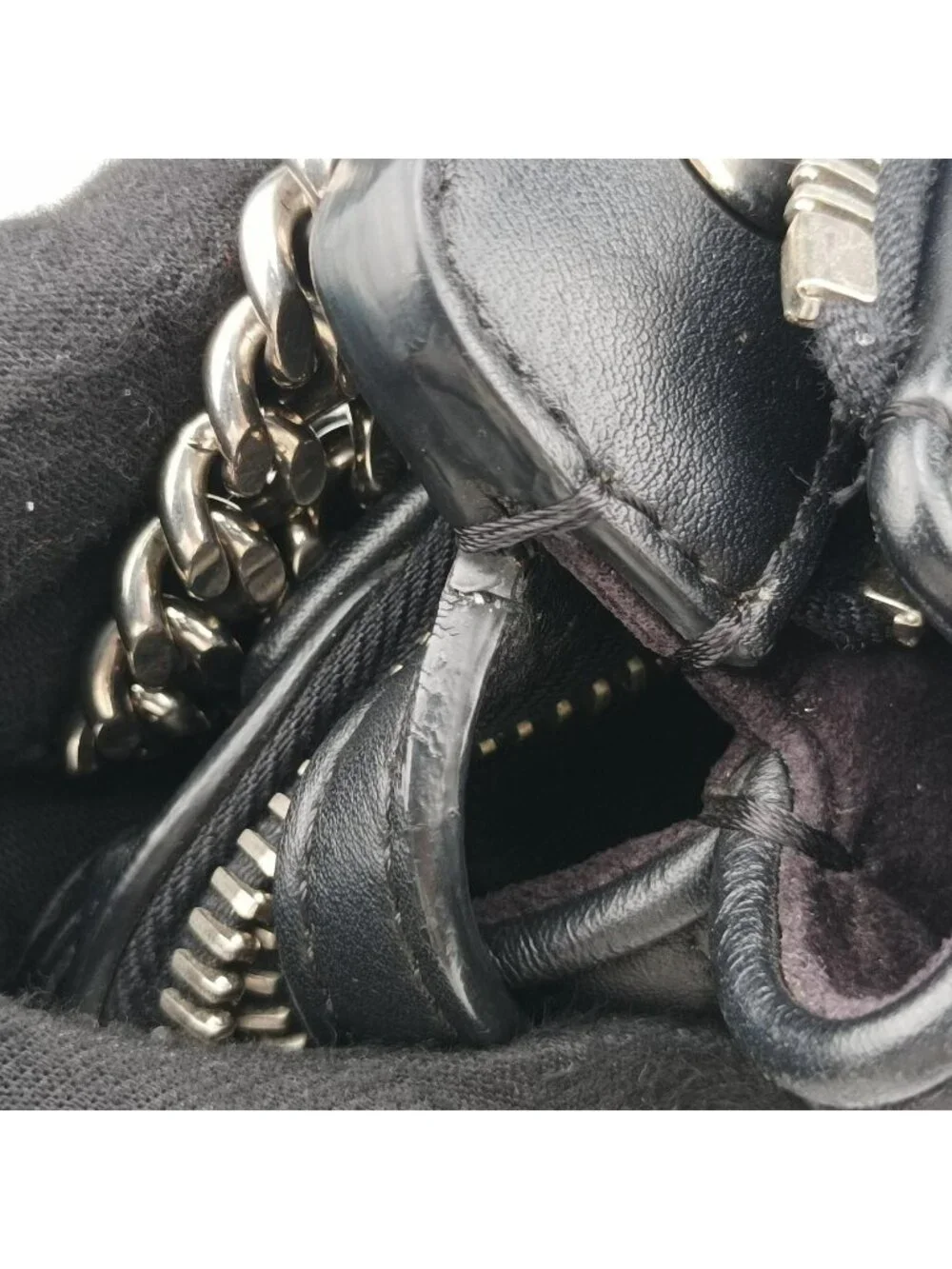 ★SOLD★ Fendi Com Click Small Black Multicolor Leather Messenger Bag - Picture 15 of 15